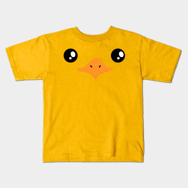 Minimalistic Chick Kids T-Shirt by Mejanzen